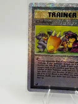 Pokemon Challenge! 106/110 Trainer Reverse Holo Legendary Collection English - Image 4
