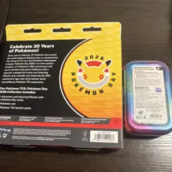 Pokemon TCG Pokemon Day 2026 Booster Collection + Prismatic Vaporeon Tin Sealed - Image 3