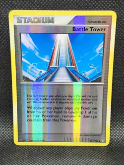 Pokemon Battle Tower Supreme Victors Reverse Holo 134/147 LP Condition - Image 1