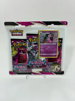 Pokemon TCG SWORD & SHIELD FUSION STRIKE 3 PACK BLISTER W/ ESPEON FACTORY SEALED - Image 1
