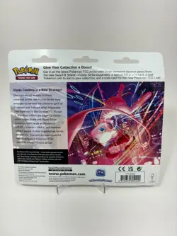 Pokemon TCG SWORD & SHIELD FUSION STRIKE 3 PACK BLISTER W/ ESPEON FACTORY SEALED - Image 2