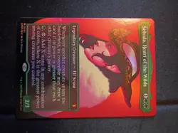 Selvala, Heart of the Wilds (Borderless) Commander Masters Foil - Image 1
