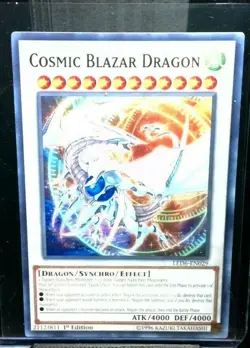Cosmic Blazar Dragon - LED6-EN029 - 1st Edition - Common - NM - Yu-Gi-Oh! - Image 1