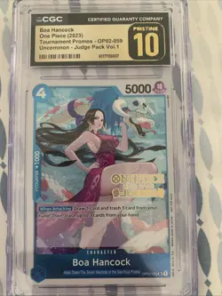 Boa Hancock (Judge) OP02-059 One Piece Promotion Cards Foil - Image 1