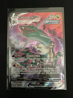 Pokemon Rayquaza VMAX TG20/TG30 Sword & Shield Silver Tempest Trainer Gallery NM - Image 3