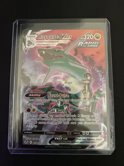 Pokemon Rayquaza VMAX TG20/TG30 Sword & Shield Silver Tempest Trainer Gallery NM - Image 5