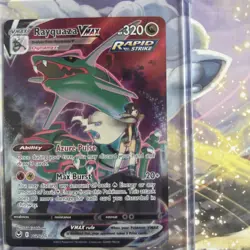 Rayquaza Vmax - TG20/TG30 Silver Tempest Trainer Gallery Pokemon - NM/MINT - Image 3