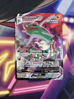 Rayquaza VMAX TG20/TG30 Pokemon TCG Silver Tempest Trainer Gallery Holo Card NM - Image 1