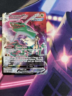 Rayquaza VMAX TG20/TG30 Pokemon TCG Silver Tempest Trainer Gallery Holo Card NM - Image 3