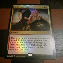 Mtg Deflecting Palm FOIL LP Khans of Tarkir Magic the Gathering Card Rare - Image 1