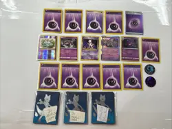 Pokemon TCG Holo Card Lot - Mew Mewtwo Gengar - XY EVOLUTIONS 16 Card Lot NM/M - Image 1