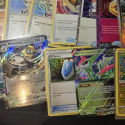 Lot Of 57 Raw Sleeved Pokemon Cards Holographics, Full Art, Trainers, Pokemon - Image 4