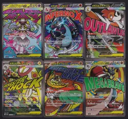 Pokemon Mega Attack ex Bundle x6 Cards Charizard ex - Image 1