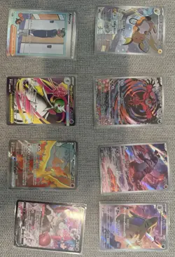 Pokemon TCG Full Art Holo Foil Card Lot 12 English Nintendo Umbreon Charizard - Image 1