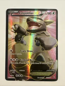 Kangaskhan EX 103/ 106 Full Art Ultra Holo XY Flashfire Pokemon Card HP - Image 1