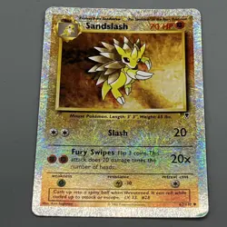 Pokemon Sandslash Legendary Collection Reverse Holo Card 62/110 Rare LP - Image 1