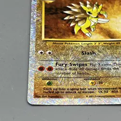 Pokemon Sandslash Legendary Collection Reverse Holo Card 62/110 Rare LP - Image 3