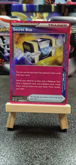 Secret Box 163/167 NM / M Full Art Holo Trainer Twilight Masquerade Pokemon TCG - Image 1
