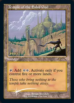 Temple of the False God [30th Anniversary Promos] - Image 1