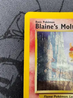 Pokemon Gym Challenge Blaine's Moltres 1/132 Holo - Unlimited - WOTC - MP - Crea - Image 4