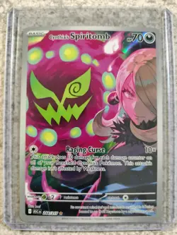 POKEMON ASCENDED HEROES IR CYNTHIA'S SPIRITOMB 244/217 ILLUSTRATION RARE - Image 1