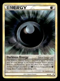 Darkness Energy 86/95 Uncommon Call of Legends Pokemon LP - Image 1