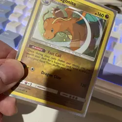 2017 Mew Black Star Holo Promo XY192 XY Promos Pokemon TCG LP + Dragonite - Image 5