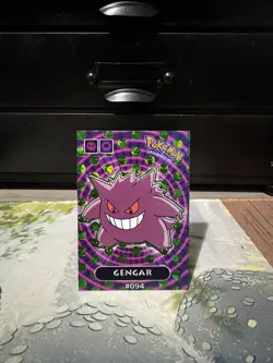 Pokemon Electric #094 Gengar Green Ice Holo Box Hit - Image 1