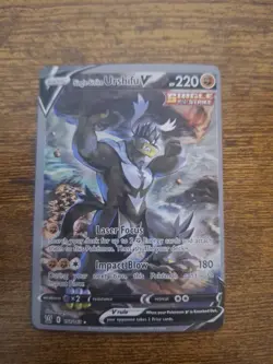 Pokemon TCG Urshifu V SWSH Battle Styles Single Strike - Image 1