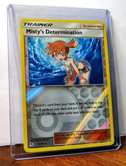 POKEMON MISTY'S DETERMINATION 62/68 REVERSE HOLO HIDDEN FATES NM NEAR MINT - Image 5
