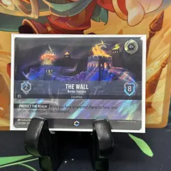 Disney Lorcana Enchanted Card - THE WALL FOIL 222/204 - Image 1