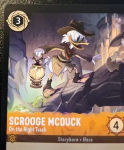 Scrooge McDuck - On The Right Track 8/204 Uncommon Whispers In The Well Lorcana - Image 2