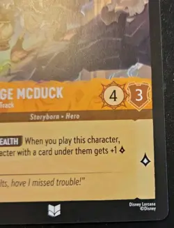 Scrooge McDuck - On The Right Track 8/204 Uncommon Whispers In The Well Lorcana - Image 5