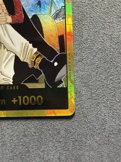 One Piece Card Gold Frame Dracule Mihawk DON!! Card OP14 THE AZURE SEA'S SEVEN - Image 5