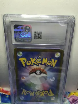 2024 POKEMON TERASTAL FEST EX - HOLO - JPN #022/187 FLAREON EX CGC 10 GEM MINT - Image 2