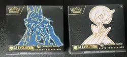Pokemon Center ETBs Mega Evolution Lucario & Gardevoir TCG Bundle of 2 Ships NOW - Image 1
