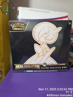 Pokemon TCG Mega Evolution Pokemon Center ETBs Lucario Gardevoir - Image 1