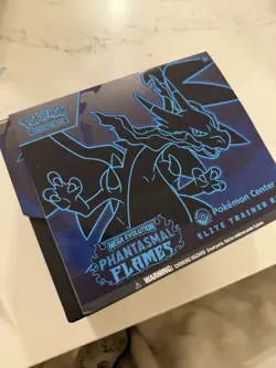 Pokemon Mega Evolution Phantasmal Flames (Pokemon Center) ETB (Empty Box) - Image 1