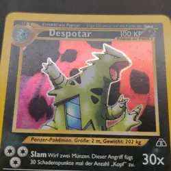 Pokemon TCG Card - Despotar Holo Rare - 12/75 - Neo Discovery - German - Image 3