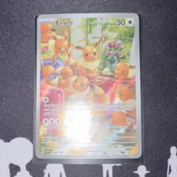 Pokemon TCG Eevee Illustration Rare Holo Card Sv06 Twilight Masquerade 188/167 - Image 1