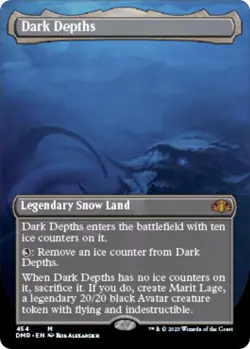 Dark Depths (Borderless) Dominaria Remastered LP 454 - Image 1