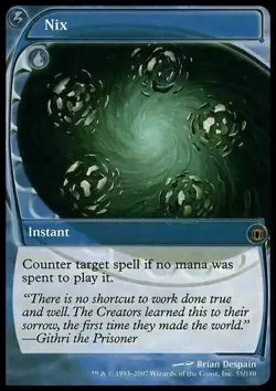 3 x Nix ~ Future Sight [ Excellent ] [ Magic MTG ] - Image 1