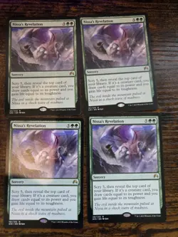 Nissa's Revelation x 4 Magic Origins Regular - Image 1