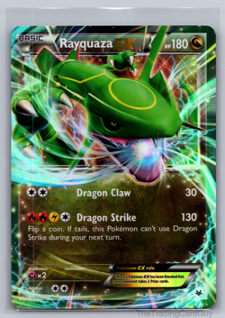 Rayquaza EX (60) - XY - Roaring Skies: #60/108, Pokemon TCG - Holofoil LP - Image 1