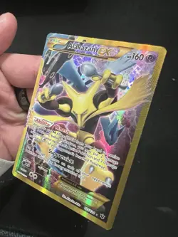 Alakazam EX Fates Collide 125/124 Full Art Holo Secret Rare Pokemon TCG NM - Image 5