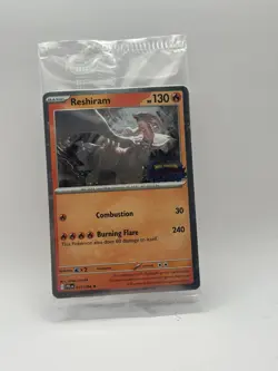 Reshiram 017/094 - Pokemon TCG: Phantasmal Flames - SEALED Stamped Promo - Image 1