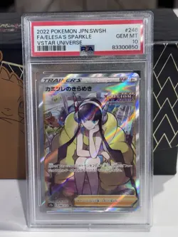 Elesa's Sparkle PSA 10 S12a VSTAR Universe 246/172 Japanese Edition Pokemon Card - Image 1