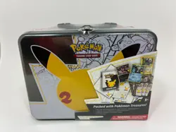 Pokemon TCG: Celebrations 25th Anniversary Collector Chest Lunch Box Sealed NEW - Image 1