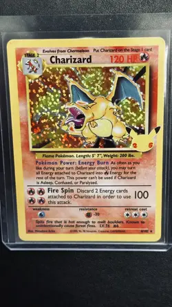Pokemon Cards Charizard 4/102 Celebrations: Classic Collection - Image 1