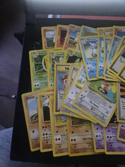 Pokemon 1999 Vintage Base Set Non-Holo Card Bundle X59 No duplicates! - Image 2